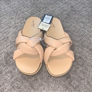 Leather Slides